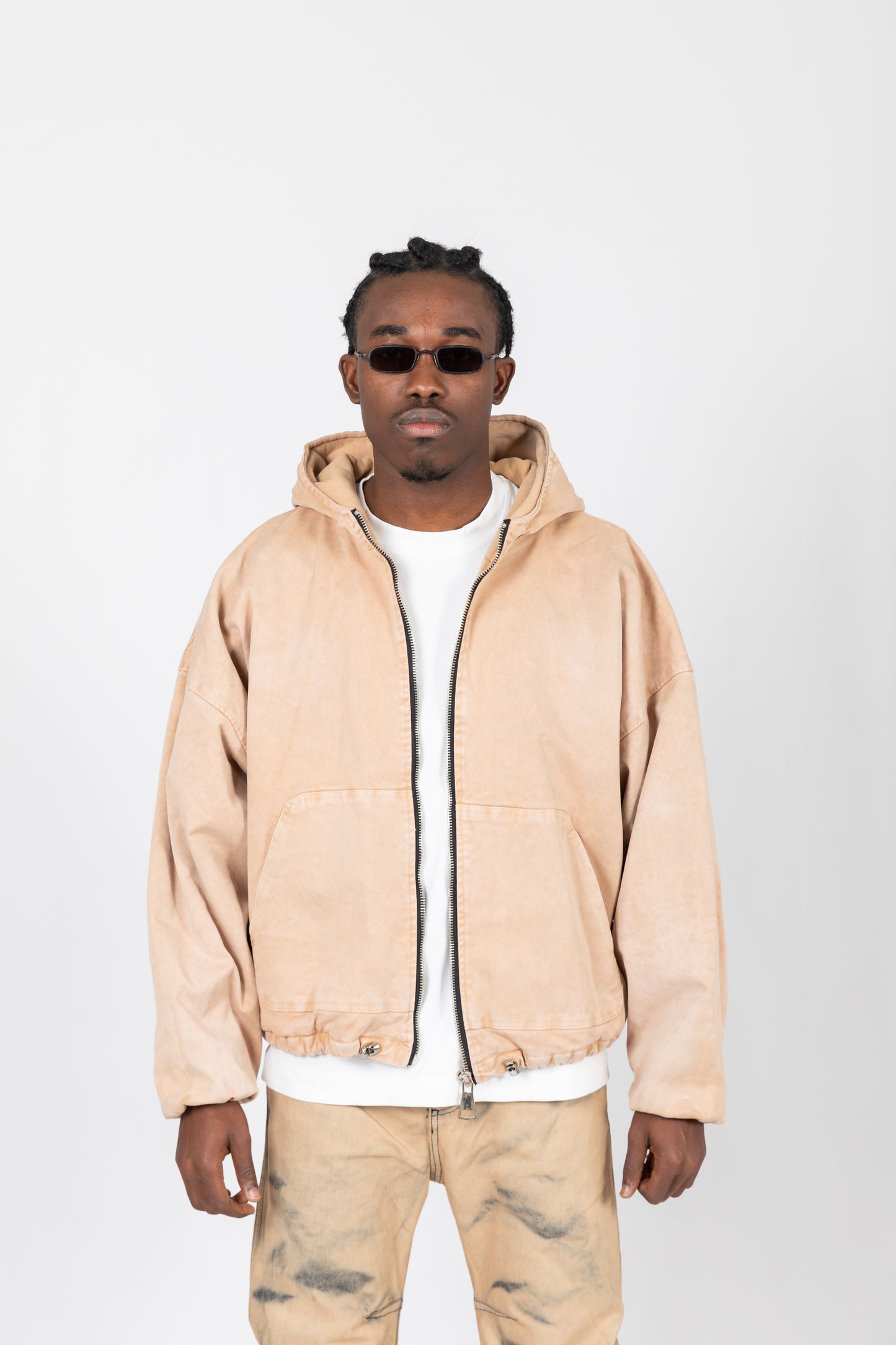 BOMBER JACKET LIGHT CAMEL