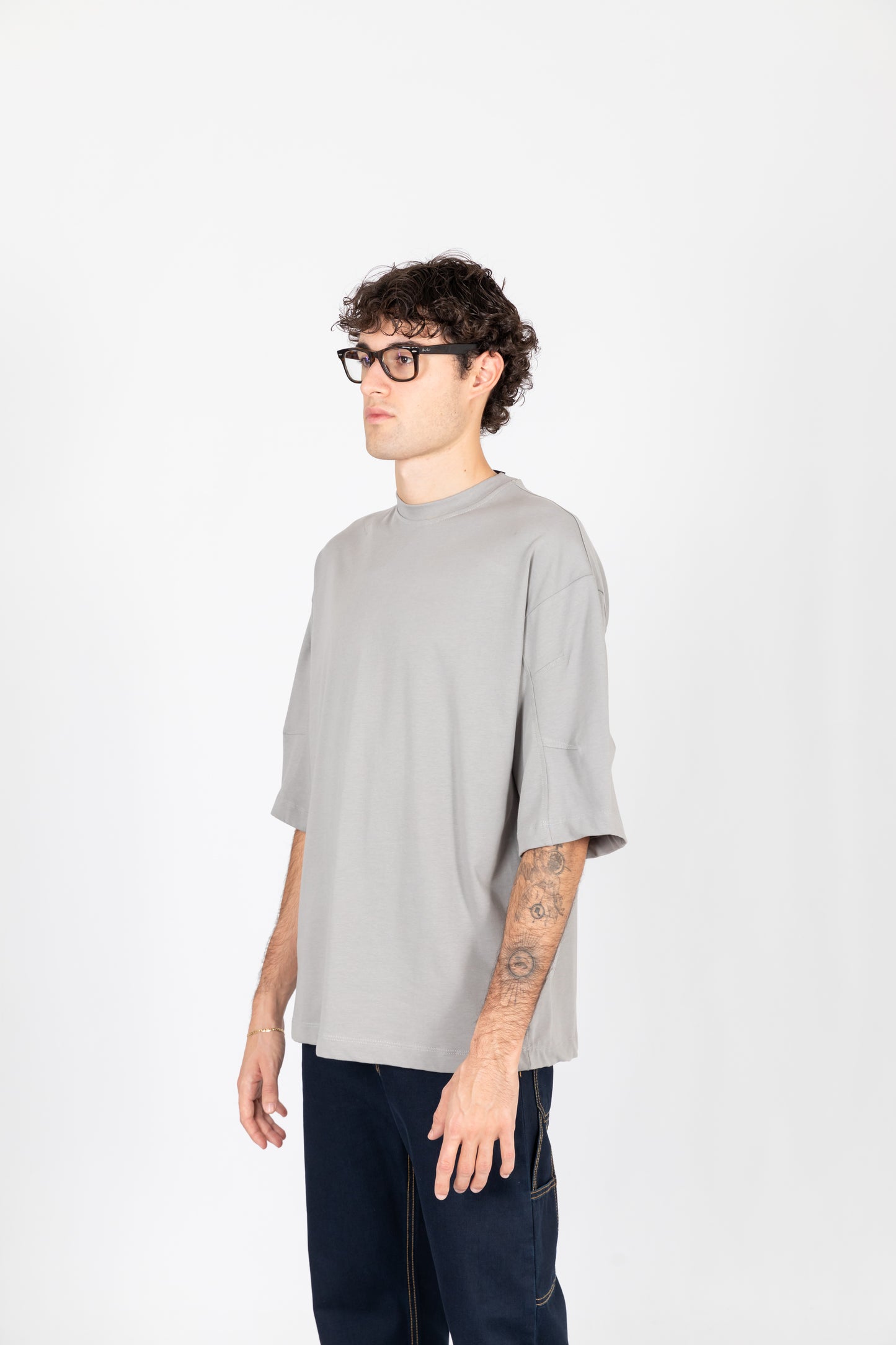 TSHIRT ESSENTIAL GRIGIO