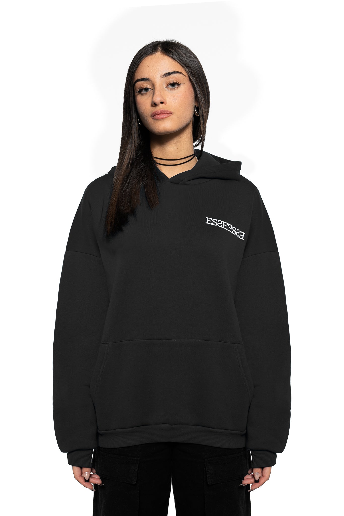 FALLING BLACK HOODIE