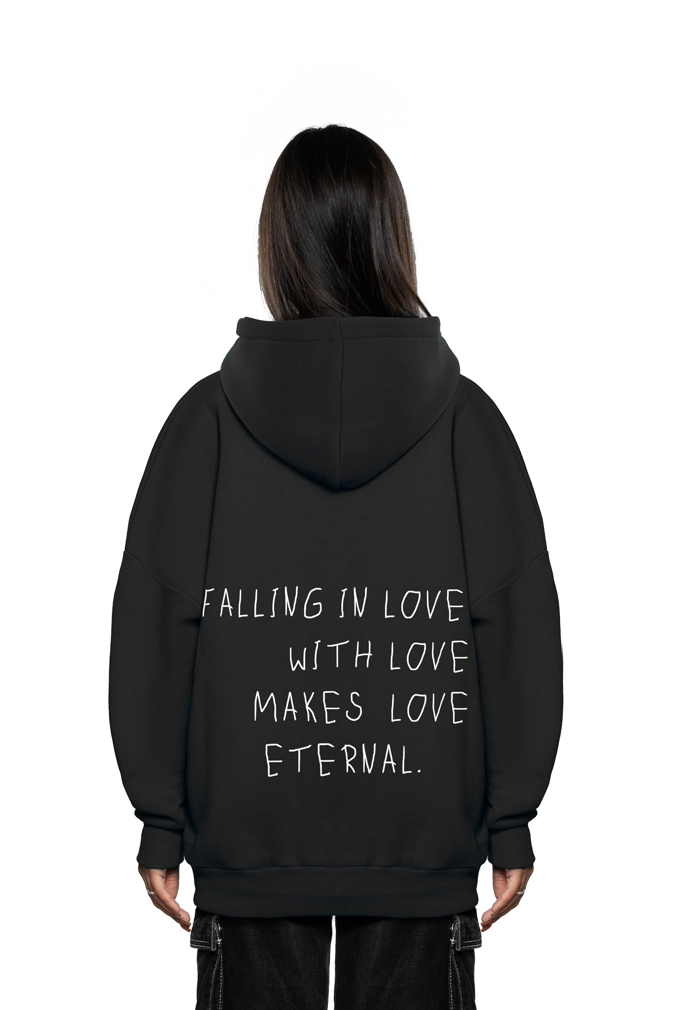 FALLING BLACK HOODIE