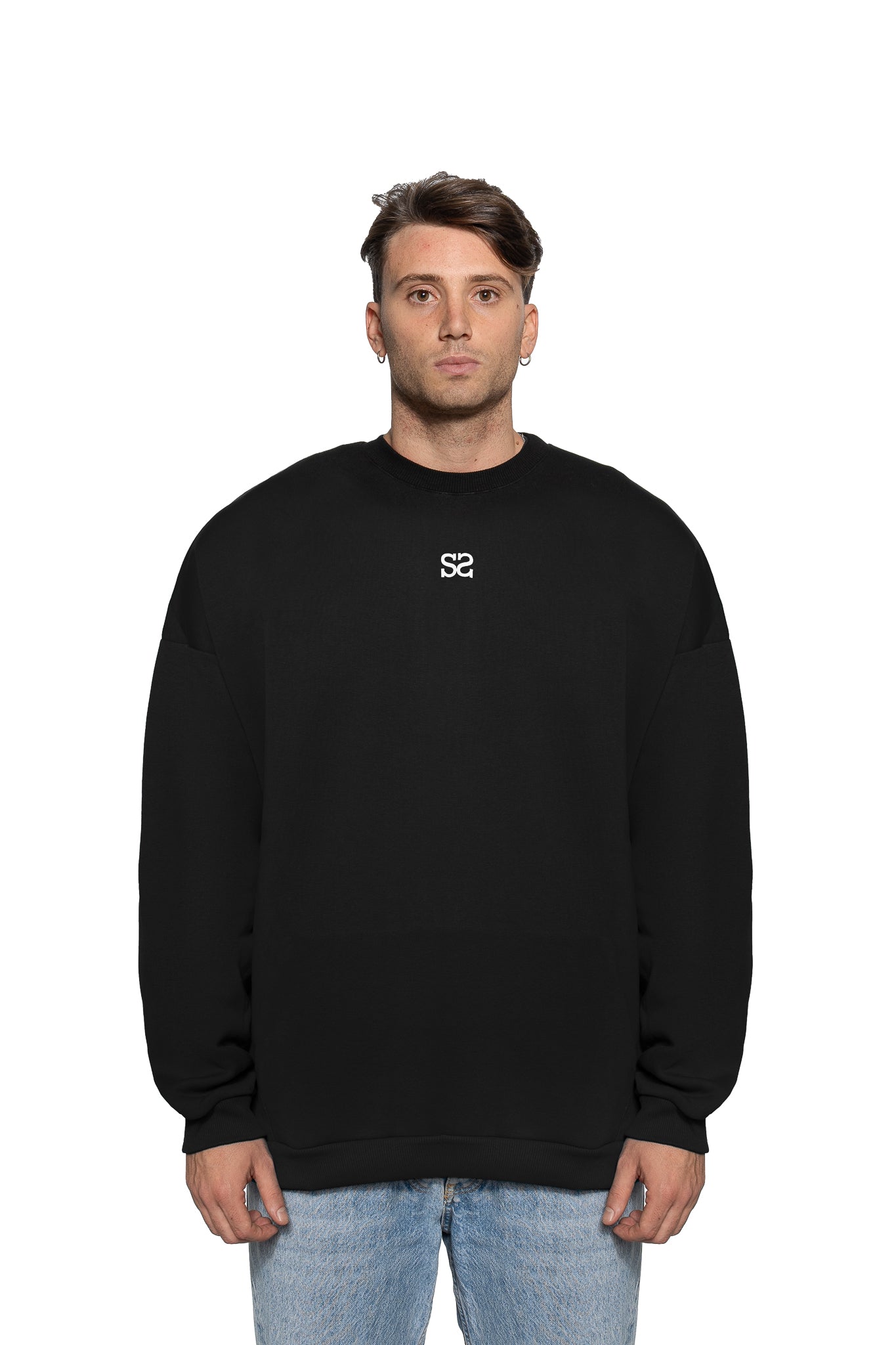 LOGO BLACK SWEATSHIRT