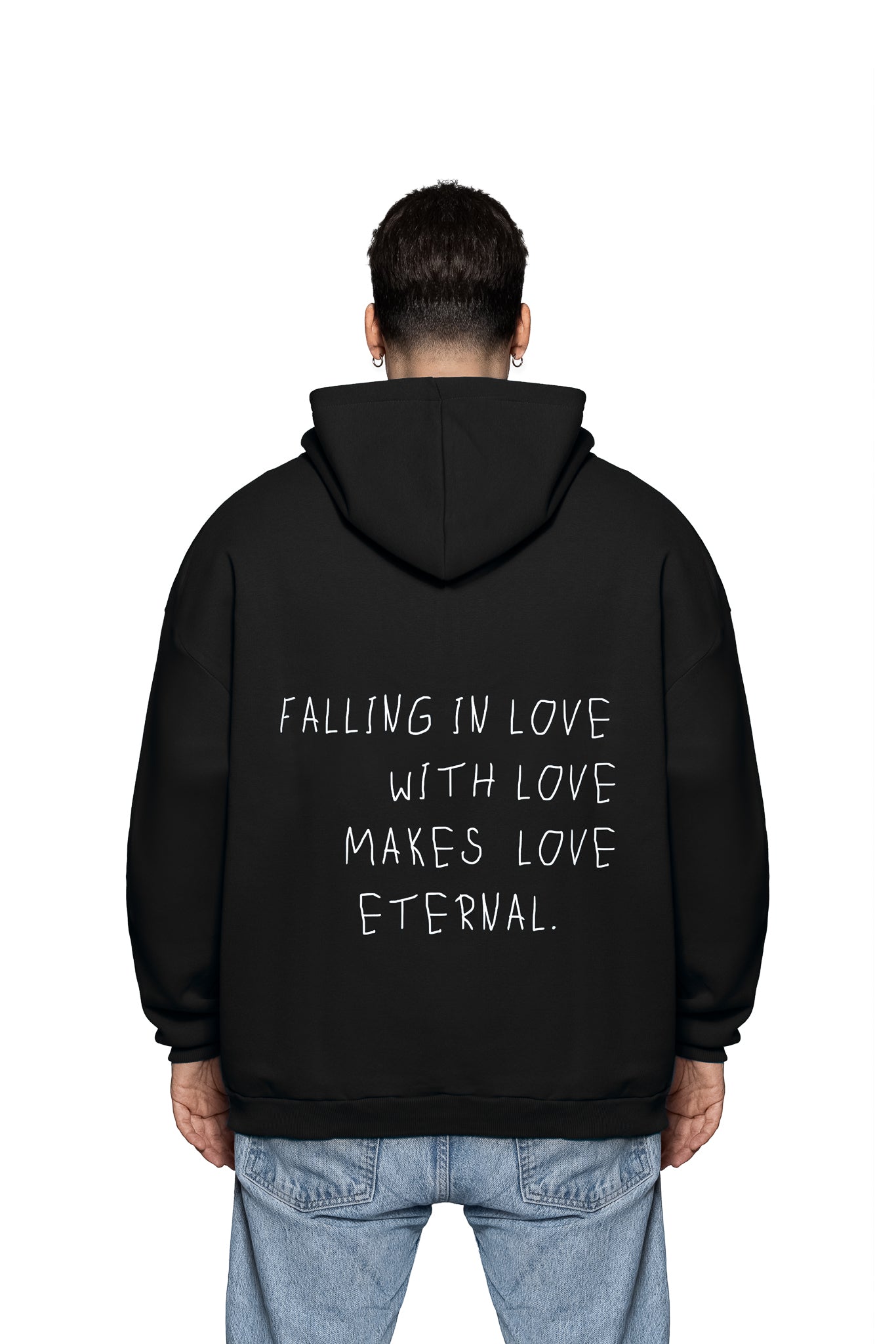 FALLING BLACK HOODIE