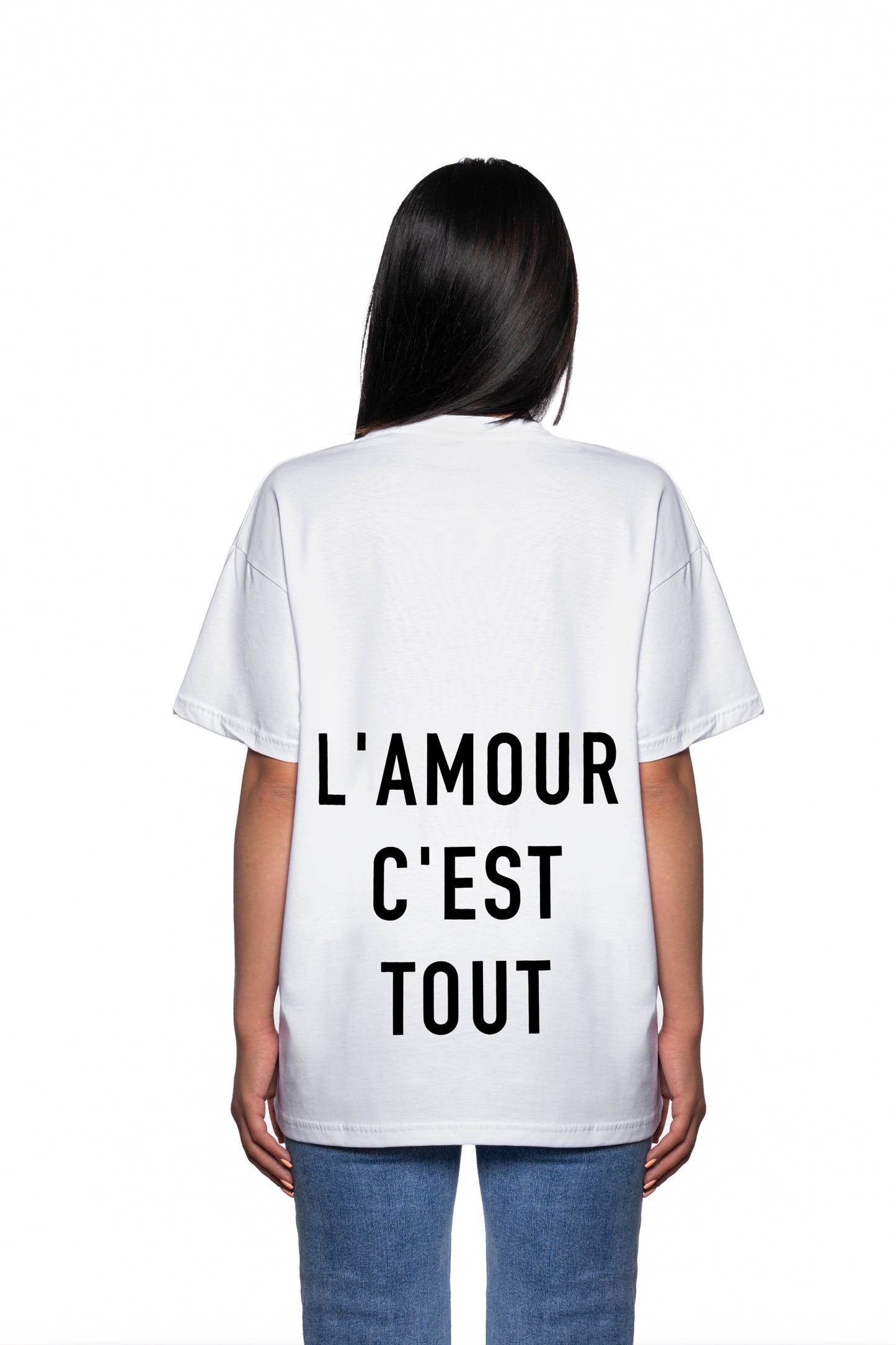 AMOUR WHITE T-SHIRT