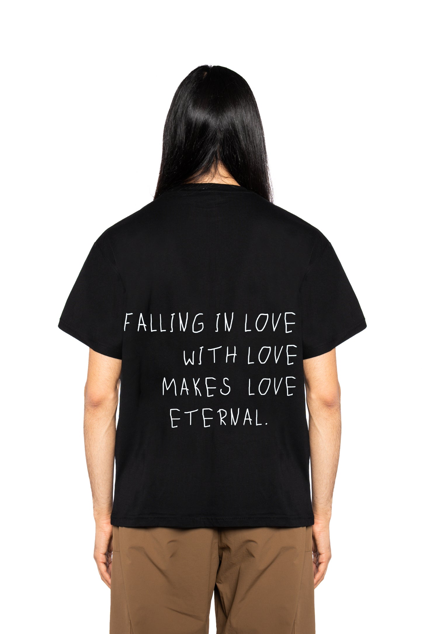 FALLING BLACK T-SHIRT